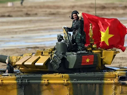 Việt Nam lọt vào chung kết “Xe tăng hành tiến” tại Army Games