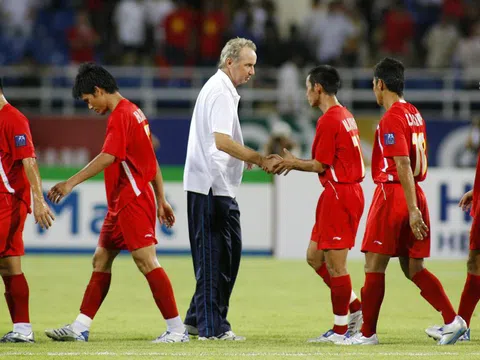 Những dấu mốc đáng nhớ của HLV Alfred Riedl với các ĐT Việt Nam