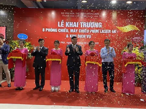 Trung tâm Chiếu phim Quốc gia khai trương 8 phòng chiếu, máy chiếu laser 4k