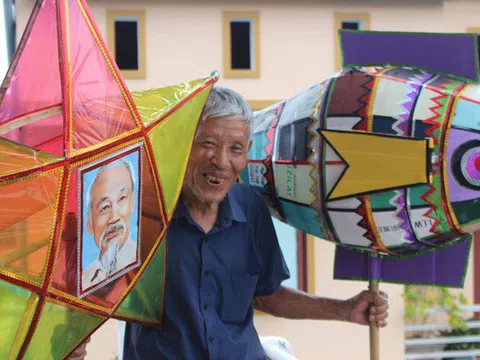 Hà Tĩnh: Người thợ làm đèn lồng hiếm hoi trên đất Thành Sen