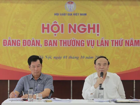 Hội nghị Đảng đoàn, Ban Thường vụ lần thứ 5 hội Luật gia Việt Nam