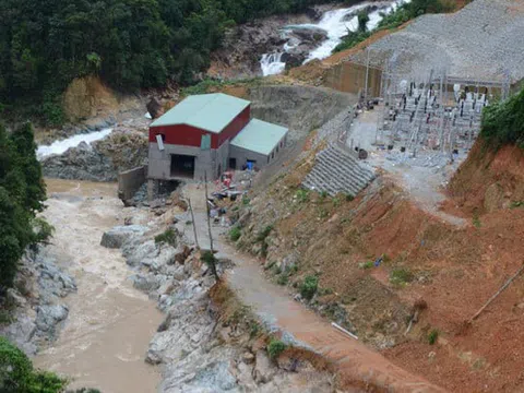 Những hình ảnh đầu tiên từ hiện trường Thủy điện Rào Trăng 3