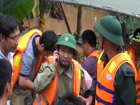 Tướng Man - người lính luôn đi trước lũ, trong lũ và sau lũ!