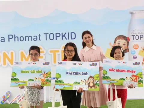 Á hậu Tường San cùng khám phá các trò chơi sáng tạo từ cây, hoa lá với trẻ