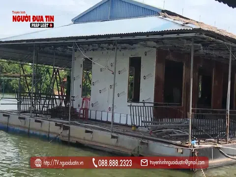 Hà Nam: Chuỗi công trình trên sông Châu Giang không có giấy phép xây dựng (Bài 2)