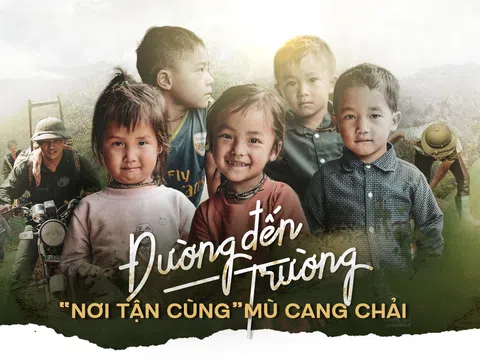 Đường đến trường "nơi tận cùng" Mù Cang Chải