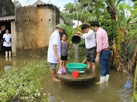 Bộ Y tế: Đảm bảo nước sạch, vệ sinh môi trường, quản lý chất thải y tế trong mùa bão