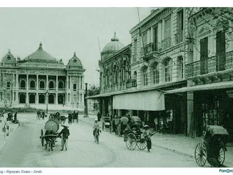 Hình ảnh Tràng Tiền - phố sang Hà Nội xưa và nay