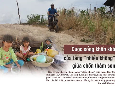 Cuộc sống khốn khó của làng "nhiều không" giữa chốn thâm sơn