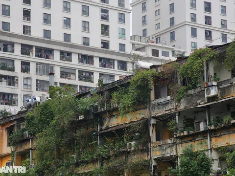 Nét hiện đại và xưa cũ trong không gian kiến trúc Hà Nội