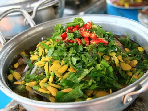 Lữ khách xao lòng với ẩm thực miền Tây mùa nước nổi