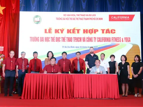 Trường đại học Thể dục thể thao TP.HCM  ký biên bản hợp tác lâu dài với FLG Việt Nam