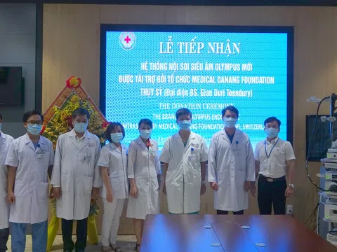 Đà Nẵng tiếp nhận hệ thống nội soi siêu âm hiện đại