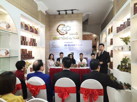 Ra mắt thương hiệu Nano Đông trùng hạ thảo