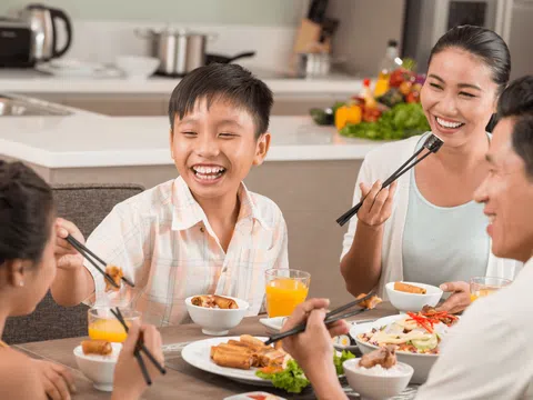 Hạnh phúc giản dị những bữa cơm nhà