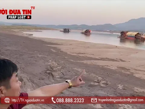 Thanh Thủy, Phú Thọ: Lãnh đạo huyện chỉ đạo xử lý, “cát tặc” vẫn... nhơn nhơn!