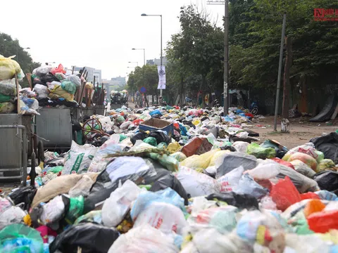 Cận Tết Dương lịch, nhiều tuyến phố Hà Nội "chìm trong rác"