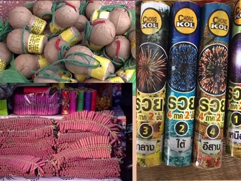 Pháo cấm tung hoành trên mạng