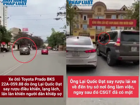 Tuyên Quang: Chi cục trưởng Chi cục Dân số - Kế hoạch hóa gia đình say rượu, hành hung cảnh sát giao thông