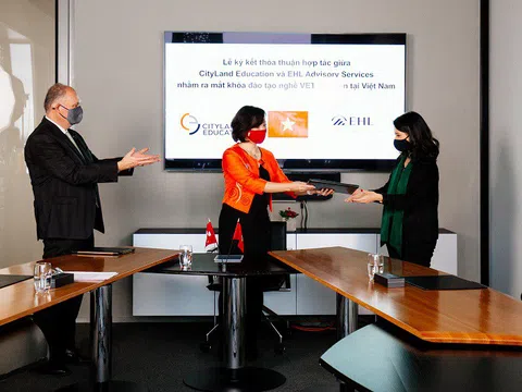 Cityland Education hợp tác cùng EHL mang chương trình đào tạo ngành Nhà hàng - Khách sạn chuẩn Thụy Sĩ đến Việt Nam
