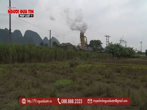 Hòa Bình: Dân lập “chốt”, yêu cầu xử lý nhà máy ô nhiễm môi trường