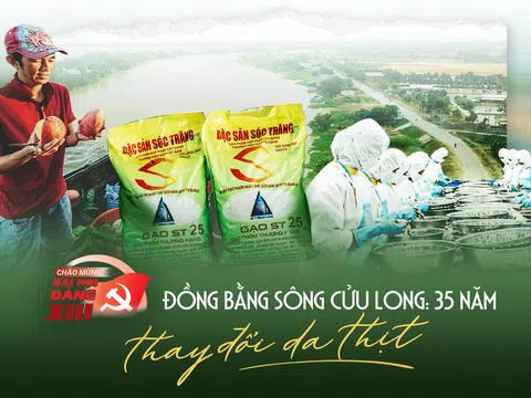Đồng bằng sông Cửu Long: 35 năm thay da đổi thịt