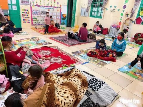 Hải Dương: 75 cháu mầm non phải cách ly tập trung vì bạn học mắc COVID-19