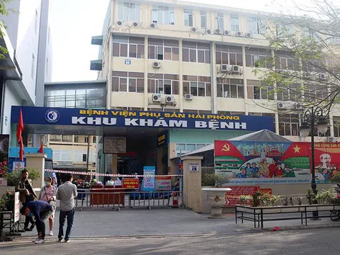 Bệnh viện Phụ sản Hải Phòng phong tỏa tạm thời, dừng tiếp nhận bệnh nhân