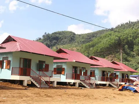 Quảng Nam: Ngôi làng mới ở Trà Leng đã mọc lên ngay trước thềm xuân mới