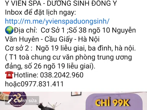 Bài 2: Nhiều dấu hiệu vi phạm pháp luật tại Y Viên Spa - Dưỡng sinh và Đông y