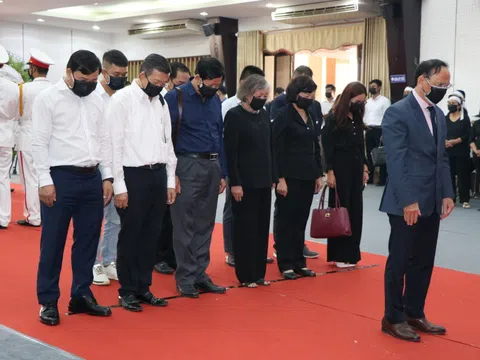 Trung ương hội Luật gia Việt Nam viếng nguyên Phó Thủ tướng Trương Vĩnh Trọng