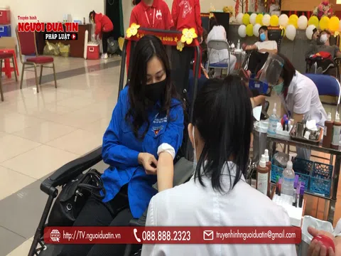 Đoàn Thanh niên Hội Luật gia hưởng ứng thông điệp "Hiến máu an toàn - Đừng ngại COVID"
