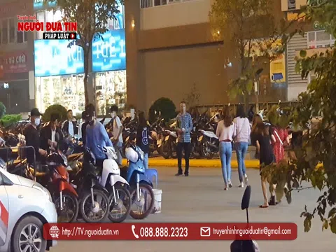 Sau phản ánh của Truyền hình Người đưa tin: Phạt tiền, chấm dứt hoạt động trông xe trái phép ở chung cư Tân Tây Đô