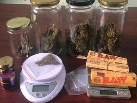 Mật phục bắt quả tang 2 nữ sinh viên bán sỉ cần sa gần ký túc xá