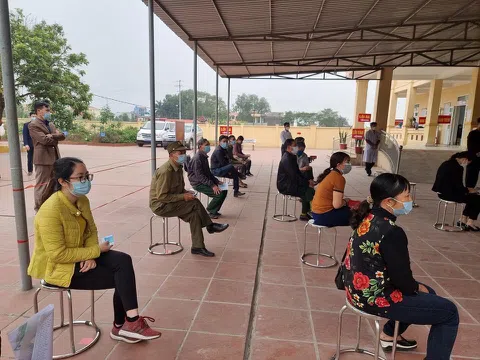 Gần 18.000 người ở Hải Dương đã tiêm vắc xin COVID-19; duy trì cảnh giác trong phòng chống dịch