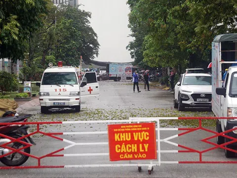 Cận cảnh chốt phong tỏa ở Hải Phòng sau ca mắc COVID-19 về từ Campuchia