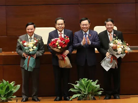 Quốc hội có 3 tân Phó Chủ tịch