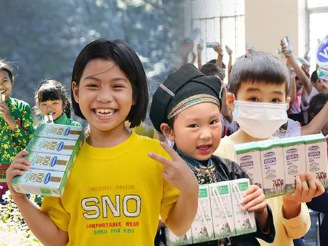 Mạng xã hội tràn ngập hạnh phúc với chương trình ‘triệu ly sữa’ của Vinamilk