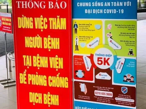 Bệnh viện không tiếp người nhà đến thăm, giữ an toàn sinh mạng cho tất cả mọi người