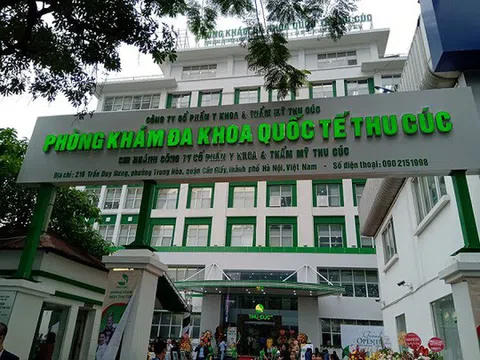 Đình chỉ hoạt động Phòng khám Đa khoa quốc tế Thu Cúc