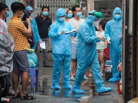 Lấy mẫu toàn bộ dân xung quanh ổ dịch Hội thánh Phục Hưng ở TP.HCM