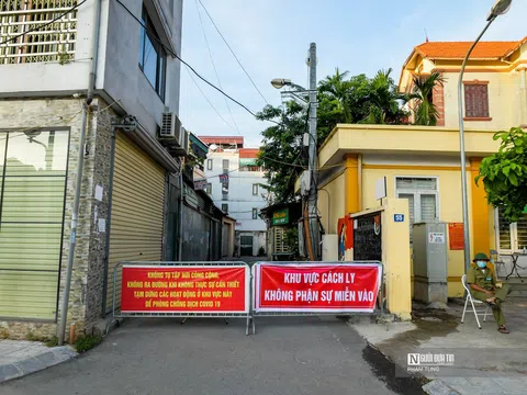 Hà Nội: Phong tỏa khu dân cư tại Long Biên do liên quan đến Covid-19