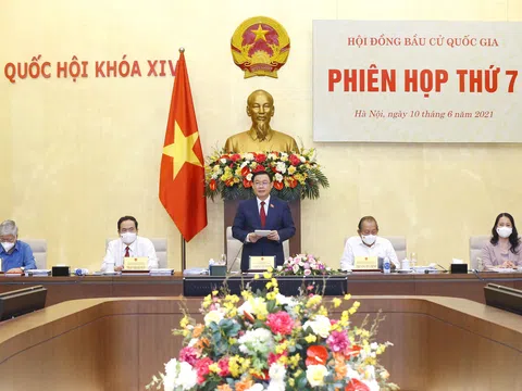 Đã thông qua nghị quyết công bố kết quả bầu cử, danh sách đại biểu Quốc hội khóa XV