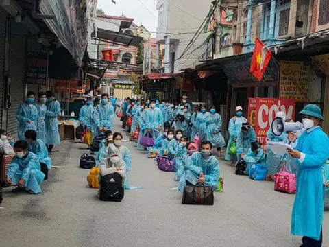 Hàng chục ngàn công nhân ở tâm dịch Bắc Giang sắp về các địa phương