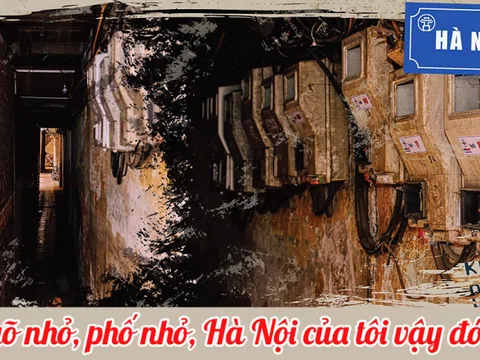 Nhịp sống trong những căn ngõ nhỏ ẩn nấp giữa lòng phố cổ: Chật hẹp, tối tăm nhưng rất Hà Nội