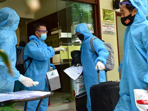 Những hình ảnh đội tuyển Việt Nam tại điểm cách ly ở TP.HCM