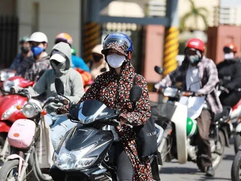 Thời tiết đầu tuần: Nhiều nơi nắng nóng 39 độ