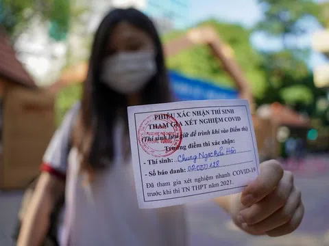 Buổi xét nghiệm tổng lực cho thí sinh thi tốt nghiệp THPT ở TP.HCM