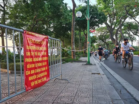 Hà Nội: Tạm dừng các hoạt động thể dục, thể thao ngoài trời từ 18h ngày hôm nay