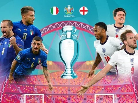 Nhận định bóng đá Italia - Anh: Đại chiến kinh điển đón tân vương (Chung kết EURO 2020)
